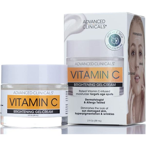Advanced Clinicals Vitamin C Face Cream 2oz