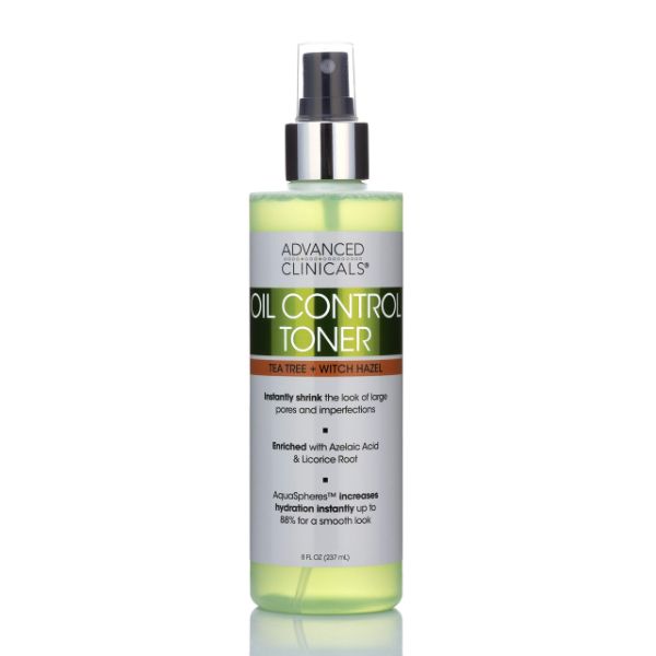 Advanced Clinicals Oil Control Toner Purifying Facial Mist Toner